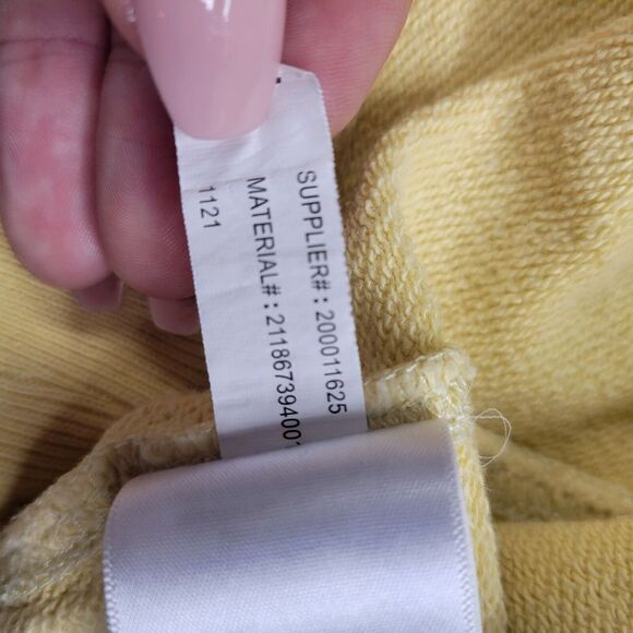 Polo Ralph Lauren Womens XL Big Pony Hoodie Yellow Sweatshirt Limited Edition - Picture 8 of 9